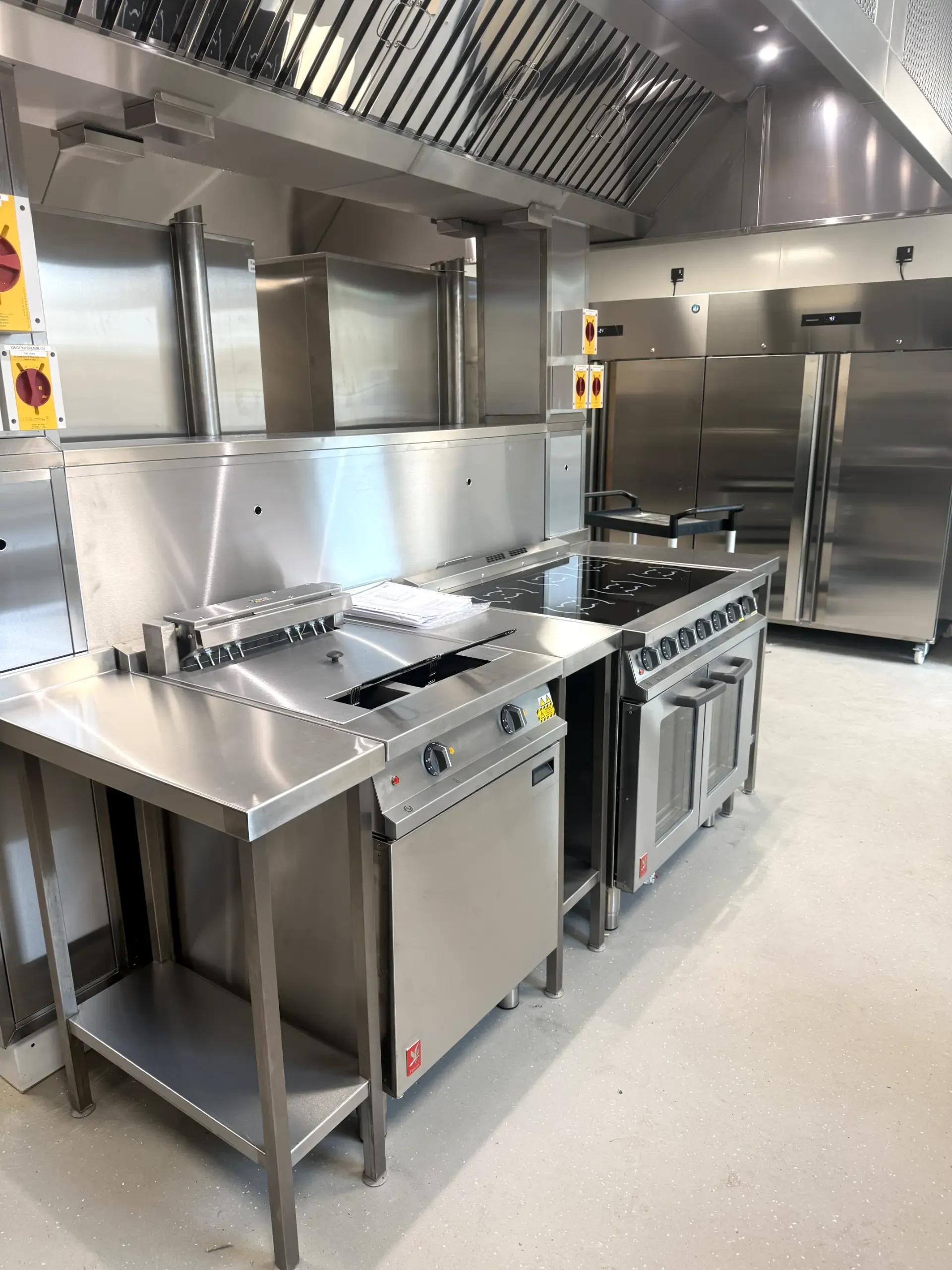 Commercial catering kitchen equipment installation in Darwen by WGS Services